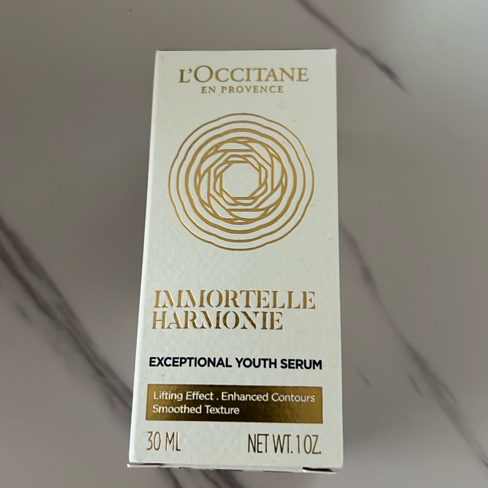 L’occitane Immortelle Harmonie Exceptional Youth Serum BNIB - NEW